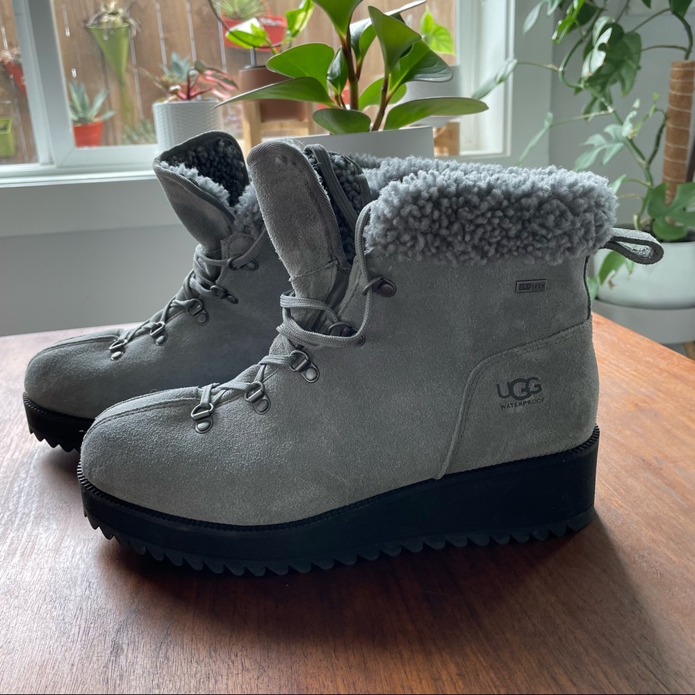 Ugg lace up boots